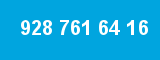 928 761 64 16